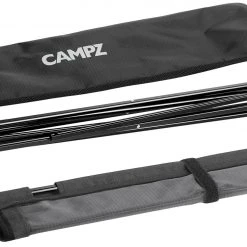 Uitgang ???? CAMPZ Roll-Out Table 55x42x40cm Ultra Light, Zwart/grijs ???? -KAMPA-winkel campz rolltisch 55x42x40cm ultraleicht schwarz grau 7