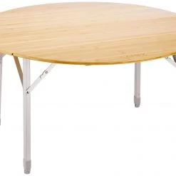 KAMPA-winkel -KAMPA-winkel campz round bamboo table 90x46 70cm brown grey 2