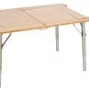 Korting ???? CAMPZ Utility Bamboo Table 51x78x40, Bruin ⭐