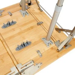 Korting ???? CAMPZ Utility Bamboo Table 51x78x40, Bruin ⭐ -KAMPA-winkel campz utility bamboo table 51x78x40 brown 8