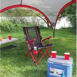 Korting ???? Coleman Bungee Stoel Festival Collectie, Zwart/rood ✨ -KAMPA-winkel coleman bungee chair festival collection red 5