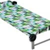Flash-uitverkoop ???? Disc-O-Bed Kid-O-Bed Recht Frame Zonder Zijvakken Kinderen, Groen ???? -KAMPA-winkel disc o bed kid o bed straight frame without side pockets kids block pattern 1 2
