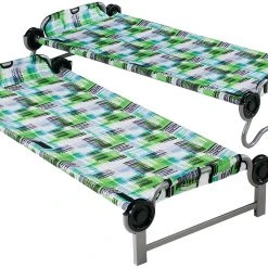 Kopen ✨ Disc-O-Bed Kid-O-Bunk Bed Kids, Groen ???? -KAMPA-winkel disc o bed kid o bunk bed kids block pattern 2
