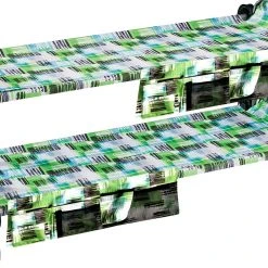 Kopen ✨ Disc-O-Bed Kid-O-Bunk Bed Kids, Groen ???? -KAMPA-winkel disc o bed kid o bunk bed kids block pattern 4