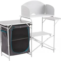 Uitgang ⭐ Easy Camp Sarin Keukentafel, Zwart/grijs ????