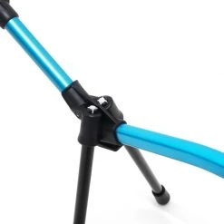 Begroting ???? Helinox Cot One Convertible Lounger, Zwart/turquoise ✨ -KAMPA-winkel helinox cot one convertible black blue 4