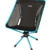 Uitgang ???? Helinox Swivel Chair, Zwart/turquoise ???? -KAMPA-winkel helinox swivel chair black blue 1