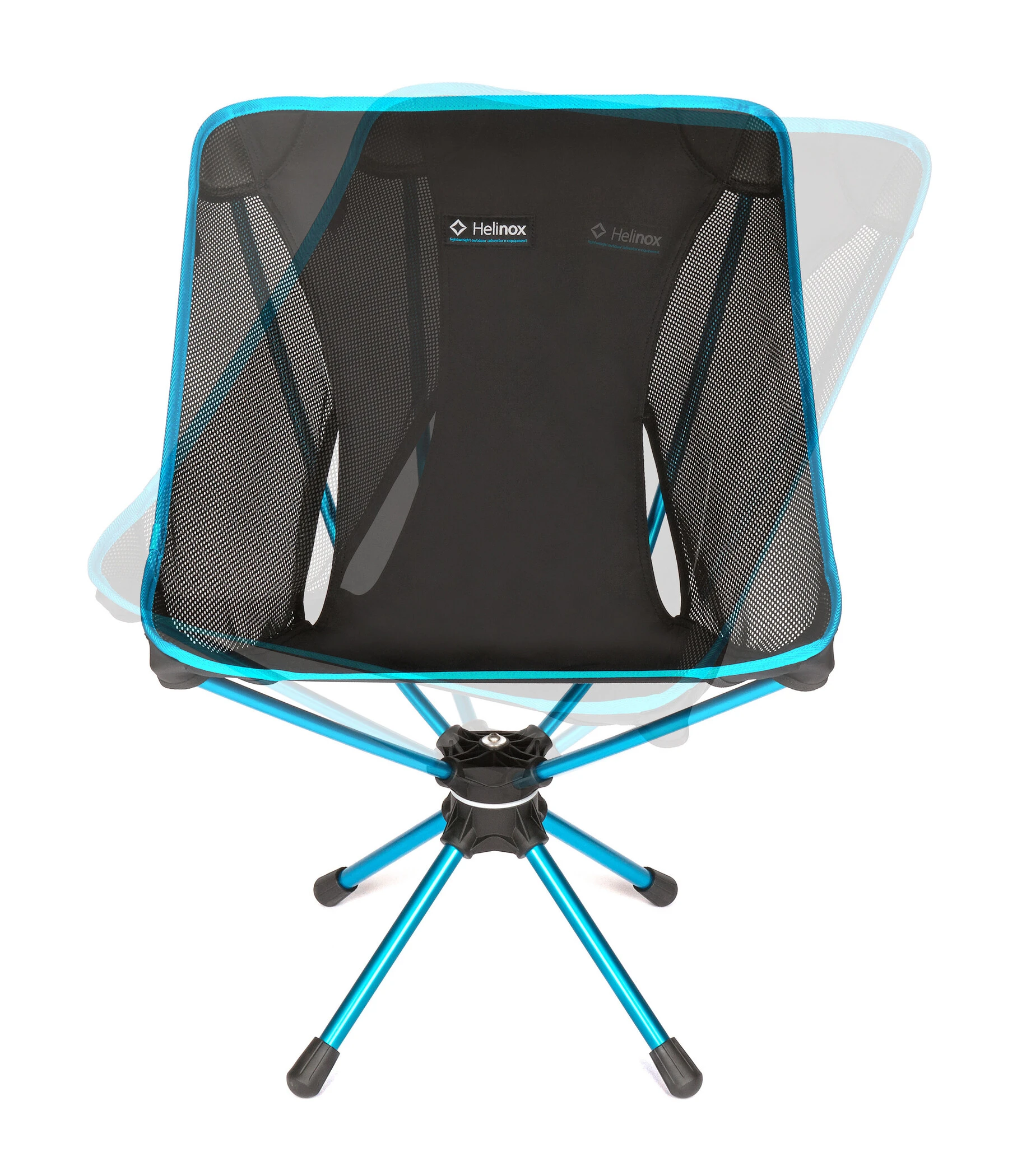 Uitgang ???? Helinox Swivel Chair, Zwart/turquoise ???? 6 Uitgang ???? Helinox Swivel Chair, Zwart/turquoise ???? - Afbeelding 4