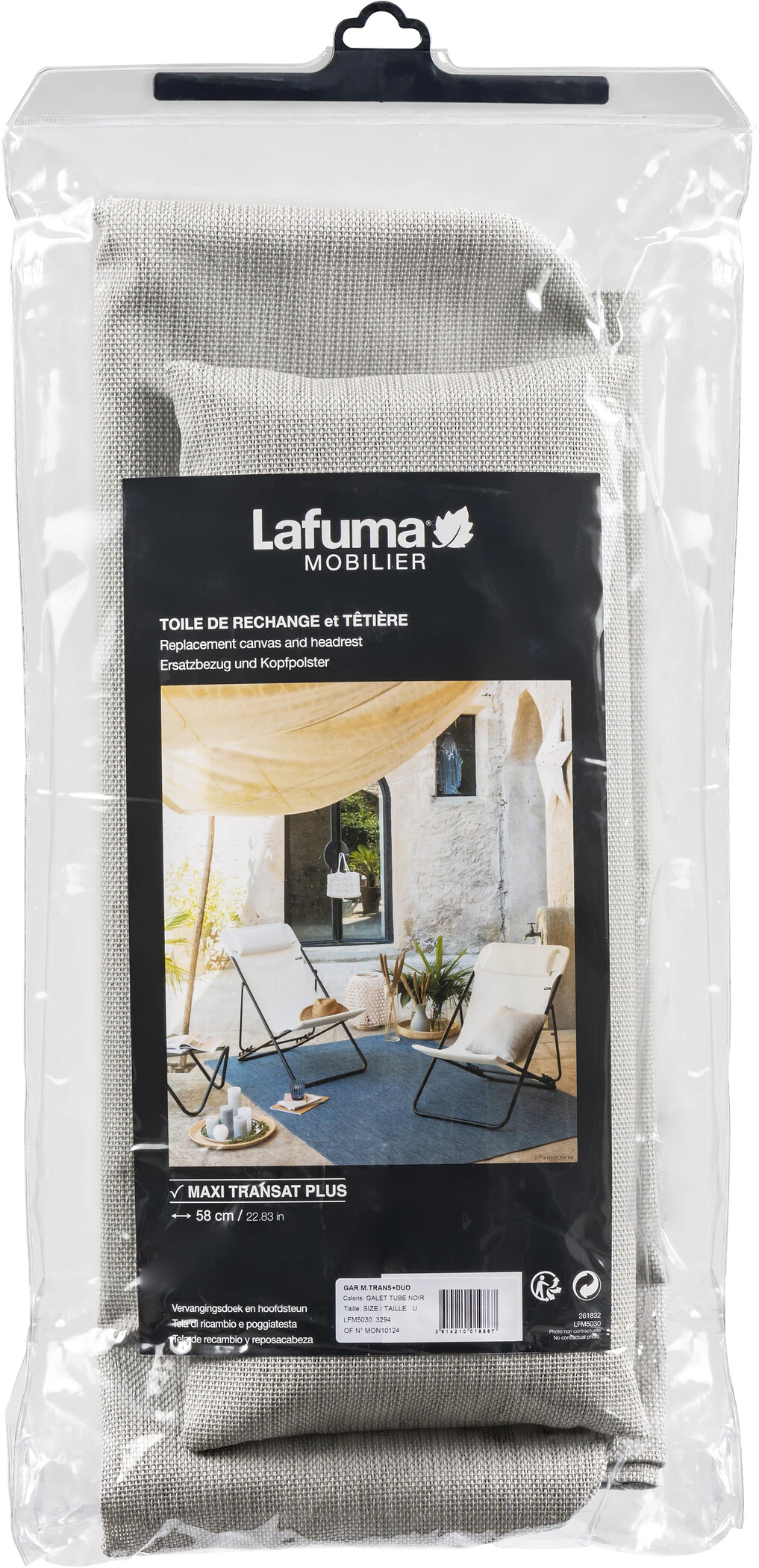 Begroting β Lafuma Mobilier Cover Voor Maxi-Transat Incl. Hoofdkussen, Zwart ???? 4 Begroting β Lafuma Mobilier Cover Voor Maxi-Transat Incl. Hoofdkussen, Zwart ???? - Afbeelding 2