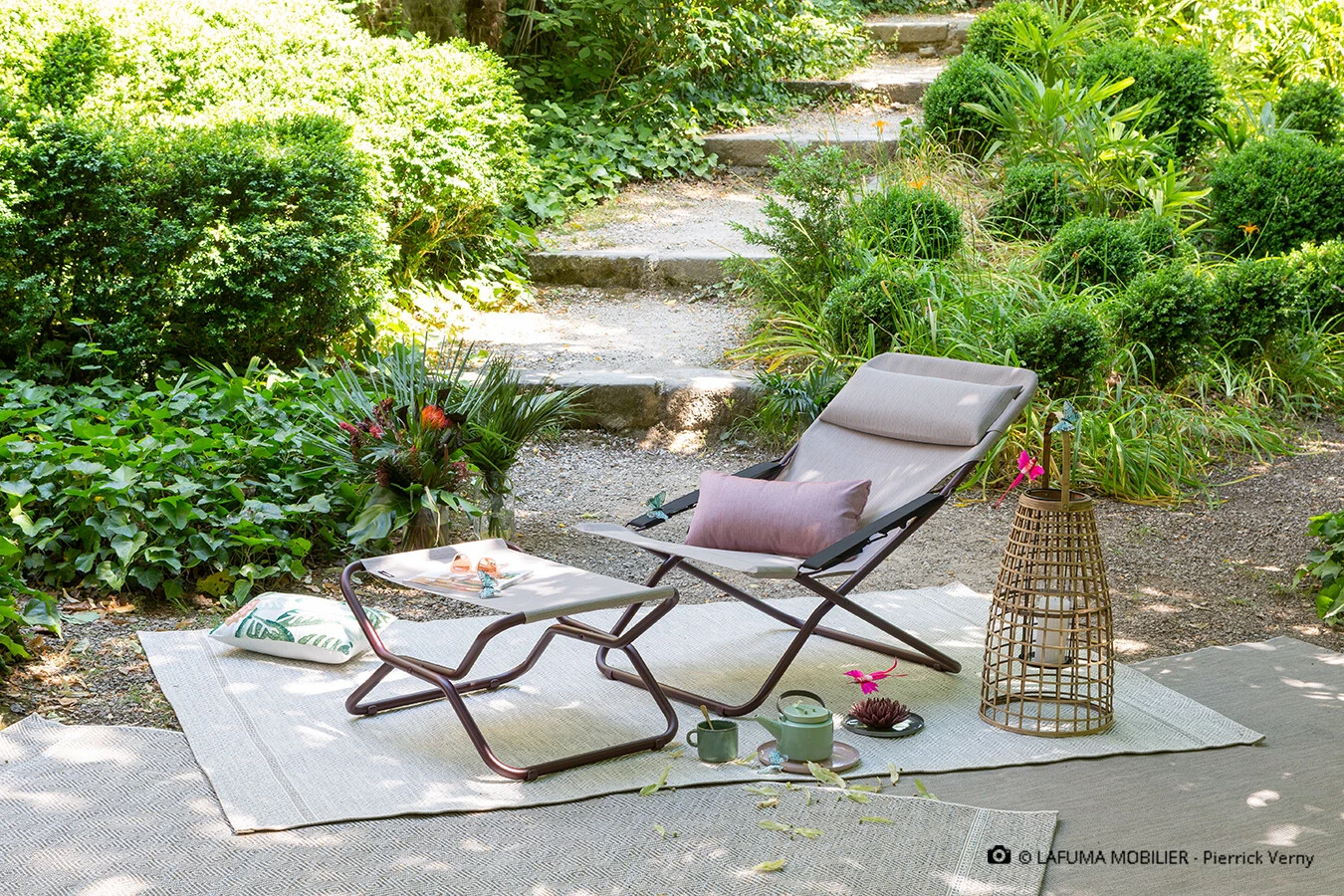 Gloednieuw ✨ Lafuma Mobilier Next Voetensteun Batyline Duo, Grijs/rood ???? 5 Gloednieuw ✨ Lafuma Mobilier Next Voetensteun Batyline Duo, Grijs/rood ???? - Afbeelding 3