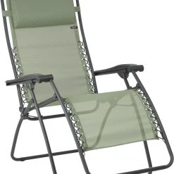 Flash-uitverkoop ???? Lafuma Mobilier RSXA Relax Stoel Met Cannage Phifertex, Blauw ????