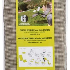 Beste Pirce ???? Lafuma Mobilier Spare Cover Set Voor Futura Batyline, Grijs ????