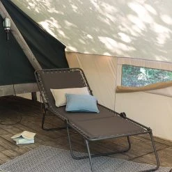 Beste recensies van ???? Lafuma Mobilier Siesta L Zonnebed Polykatoen, Blauw/wit ???? -KAMPA-winkel lafuma mobilier siesta l sun bed polycotton titane ardoise 3