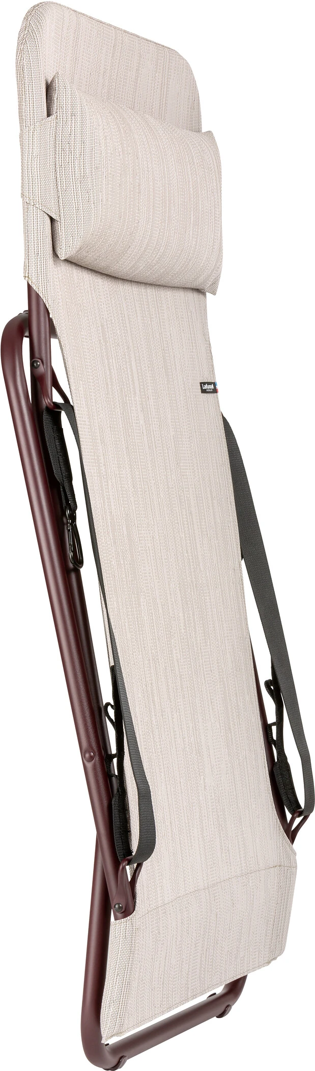 Coupon ???? Lafuma Mobilier Transabed Sun Lounger Batyline Duo, Grijs/rood ✨ 4 Coupon ???? Lafuma Mobilier Transabed Sun Lounger Batyline Duo, Grijs/rood ✨ - Afbeelding 2