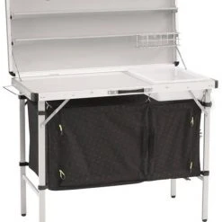 Beste Verkoop ???? Outwell Drayton Kitchen Table, Zwart/wit ????