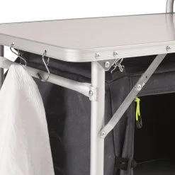 Coupon ???? Outwell Paros Kitchen Table, Blauw/grijs ❤️ -KAMPA-winkel outwell paros kitchen table indigo blue 3