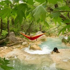 Beste Verkoop ???? Ticket To The Moon King Size Hammock, Bruin/beige ???? -KAMPA-winkel ticket to the moon king size hammock burgundy dark yellow 5