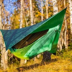 Coupon ???? Ticket To The Moon Pro Hammock Incl. Zipable Mosquito Net And UHMPE Ridgeline, Groen ⌛ -KAMPA-winkel ticket to the moon pro hammock incl zipable mosquito net and uhmpe ridgeline green 9
